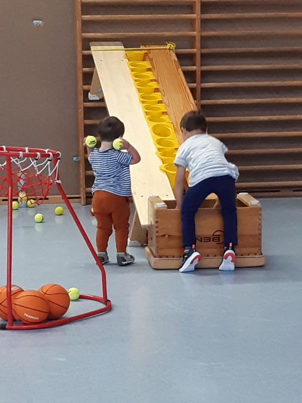 Kindersportschule Aktionstag Ballspiele Bild bearb