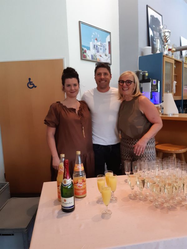 Mitarbeiteressen Orga Team Claudi Sebastian und seine Frau Claudia